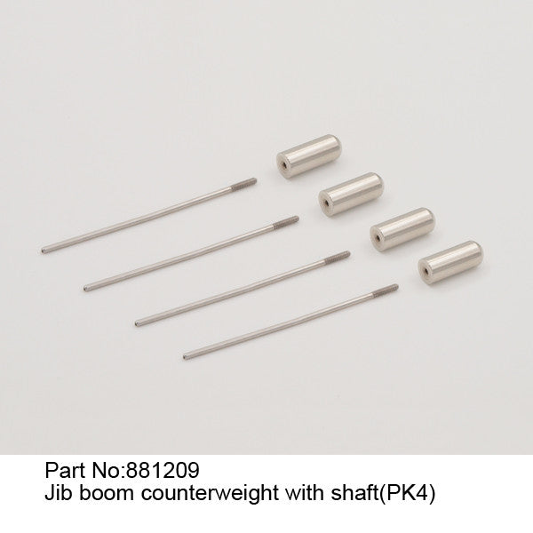 Jib boom counterweight with shaft(PK4) - DF95