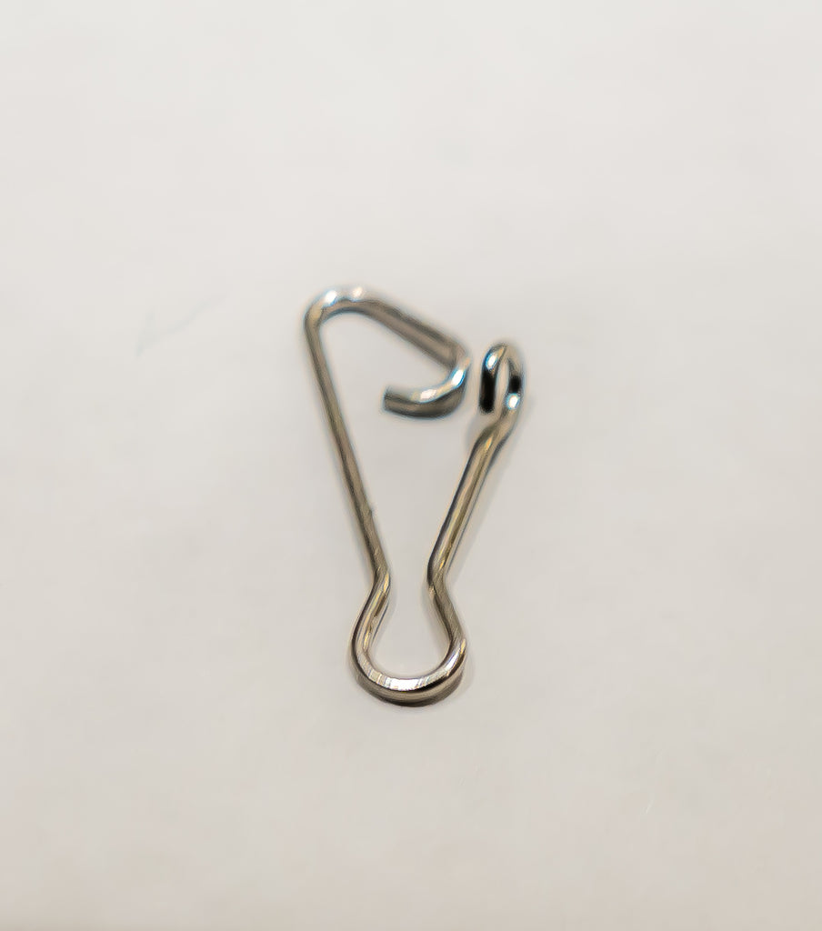 Stainless Single Wire Rigging Clip for DF95 & DF65 (Pk 10)