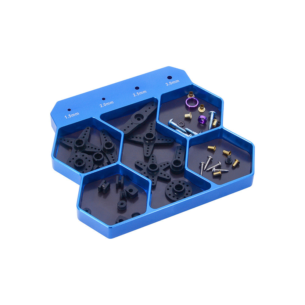 Parts & Tool Tray w/ Magnetic Inlays