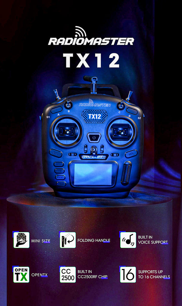 RadioMaster TX12  Open TX Multi Protocol Transmitter