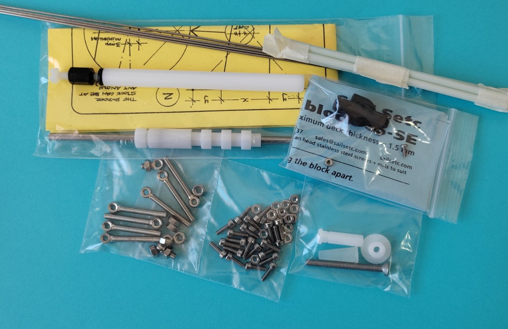 ALIOTH Hull Fittings Parts Kit (ONLY FOR ALIOTH HULL KITS)