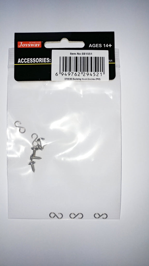 DF65/95 Backstay Hook & screw (PK5)