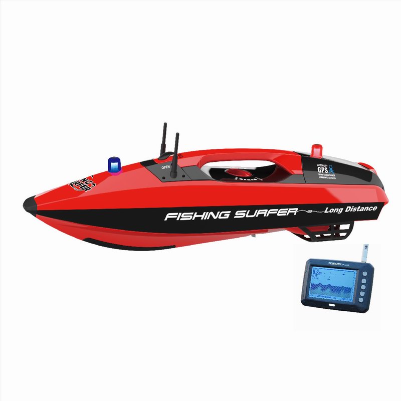 RC Fishing Surfer RTR w/ 2.4GHz includes FISH FINDER & built in GPS –  Dragon Sailing North America