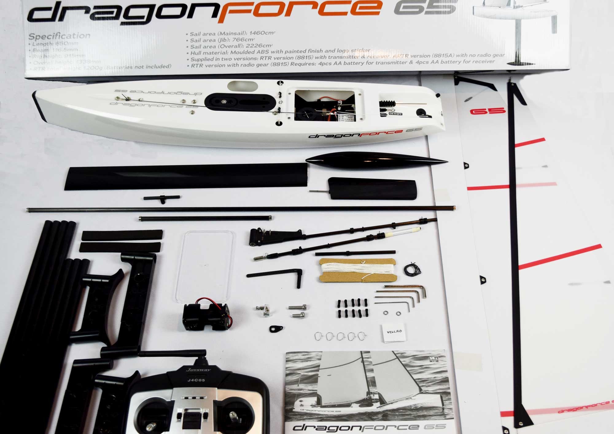 DragonForce 65 / 650mm DF65 v7 Class RC Sailboat – Dragon Sailing North ...